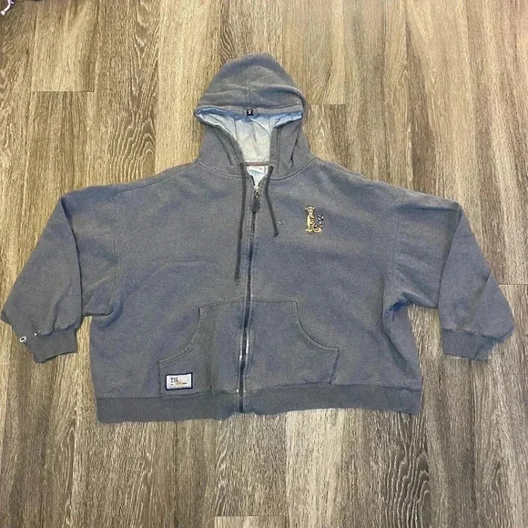 Disney Jackets & Blazers - Disney Grey Tigger Zip Up Jacket - XXL